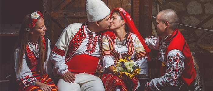 Българска фолклорна сватба, сватбен фотограф Балин Балев