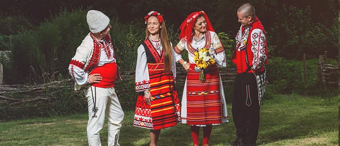 Българска фолклорна сватба, сватбен фотограф Балин Балев